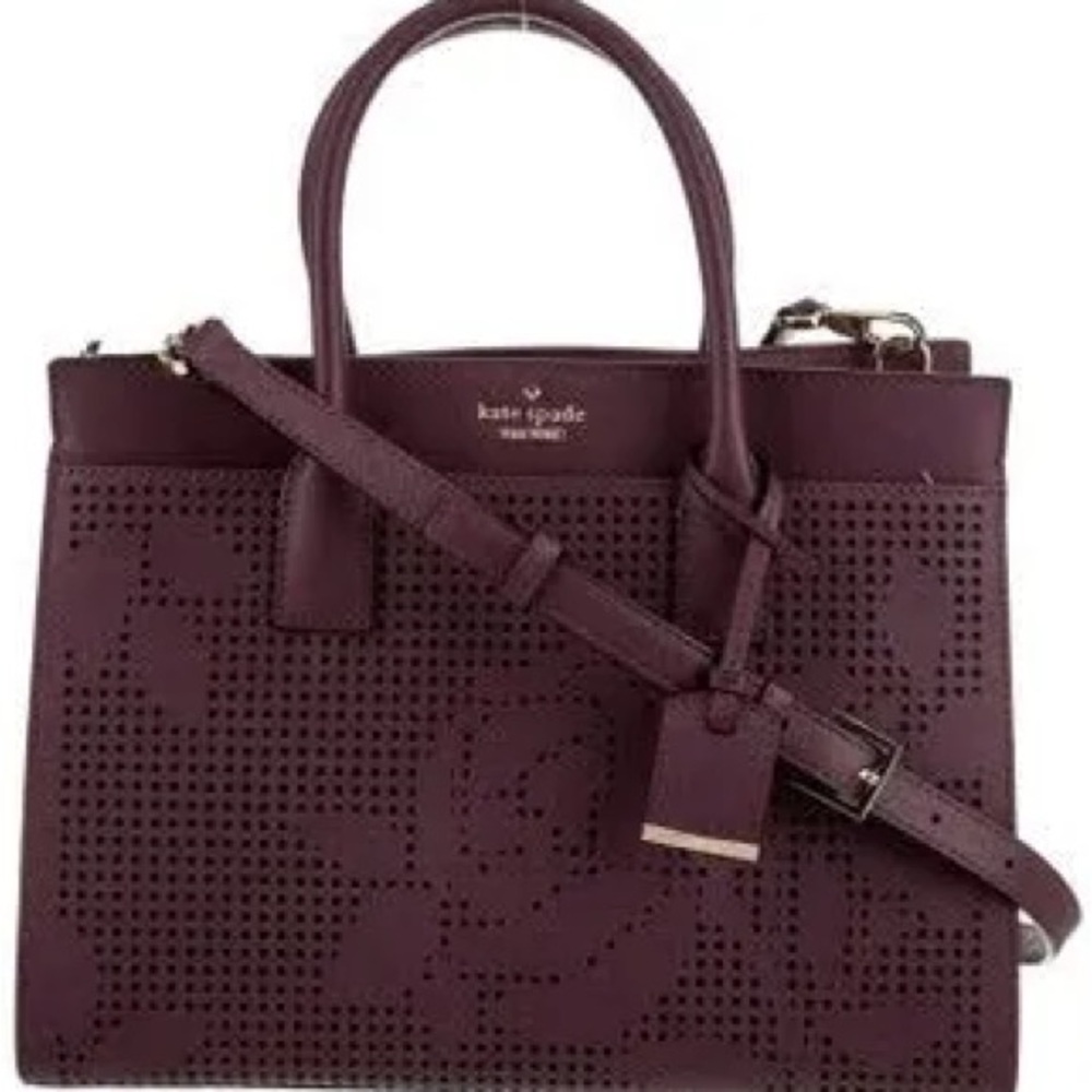 Kate Spade Cameron Street Perforated Candace Satchel